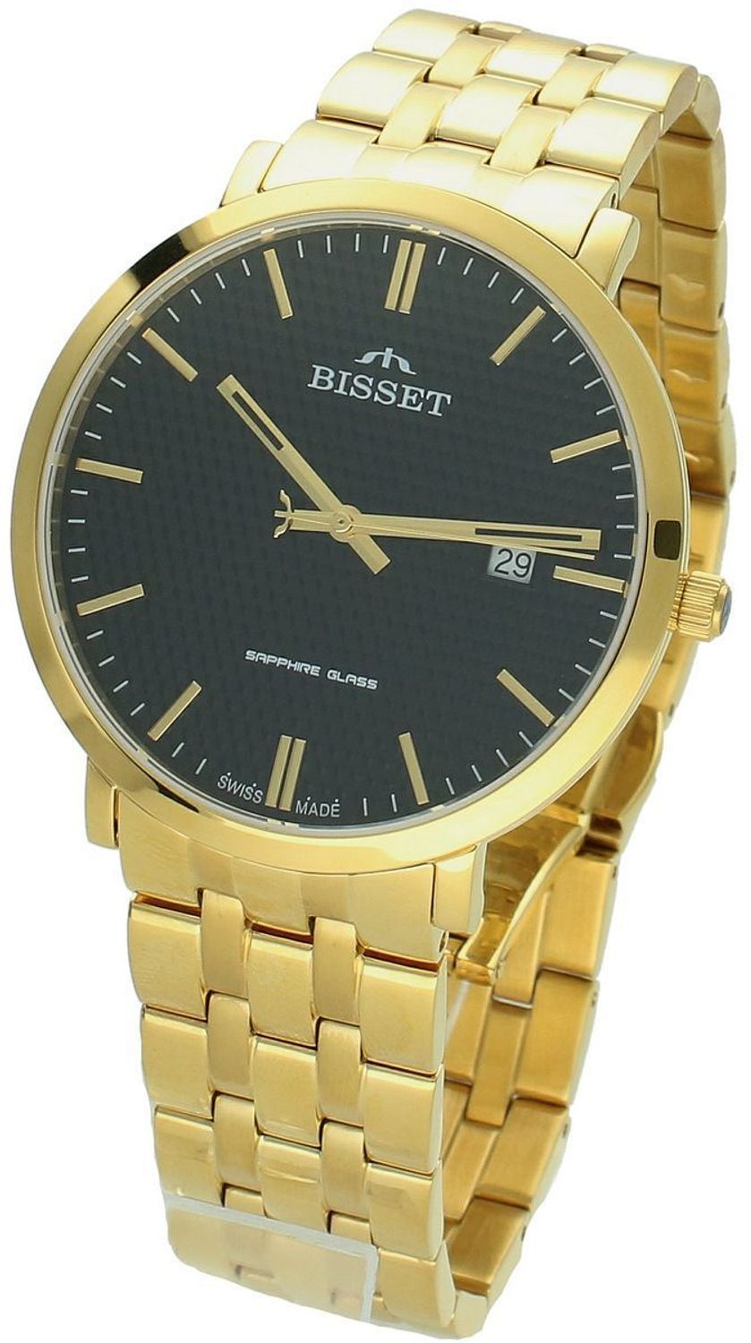 Bisset BSDE86 to elegancki zegarek męski, który łączy w sobie klasykę i nowoczesność. Jego sercem jest szwajcarski mechanizm kwarcowy RONDA SWISS,1.jpg